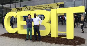 CEBIT 2018 - Ein Mensch wurde Cyborg